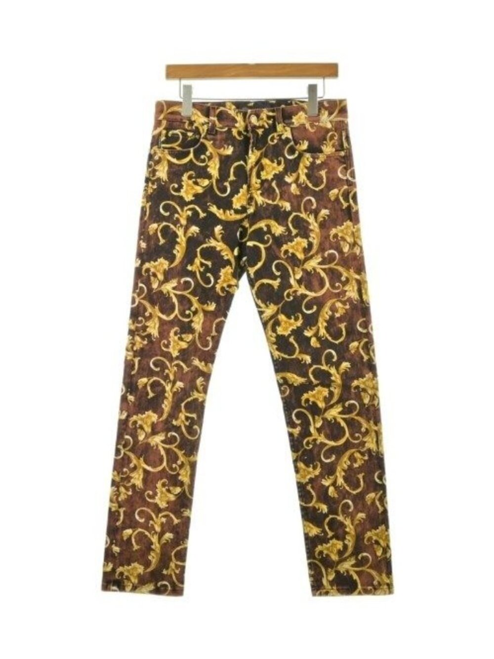 Versace Denim Pants Brown